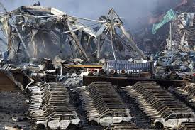 Odštetni zahtevi za eksploziju u Tjencinu mogu dostići 1,5 miljardi dolara